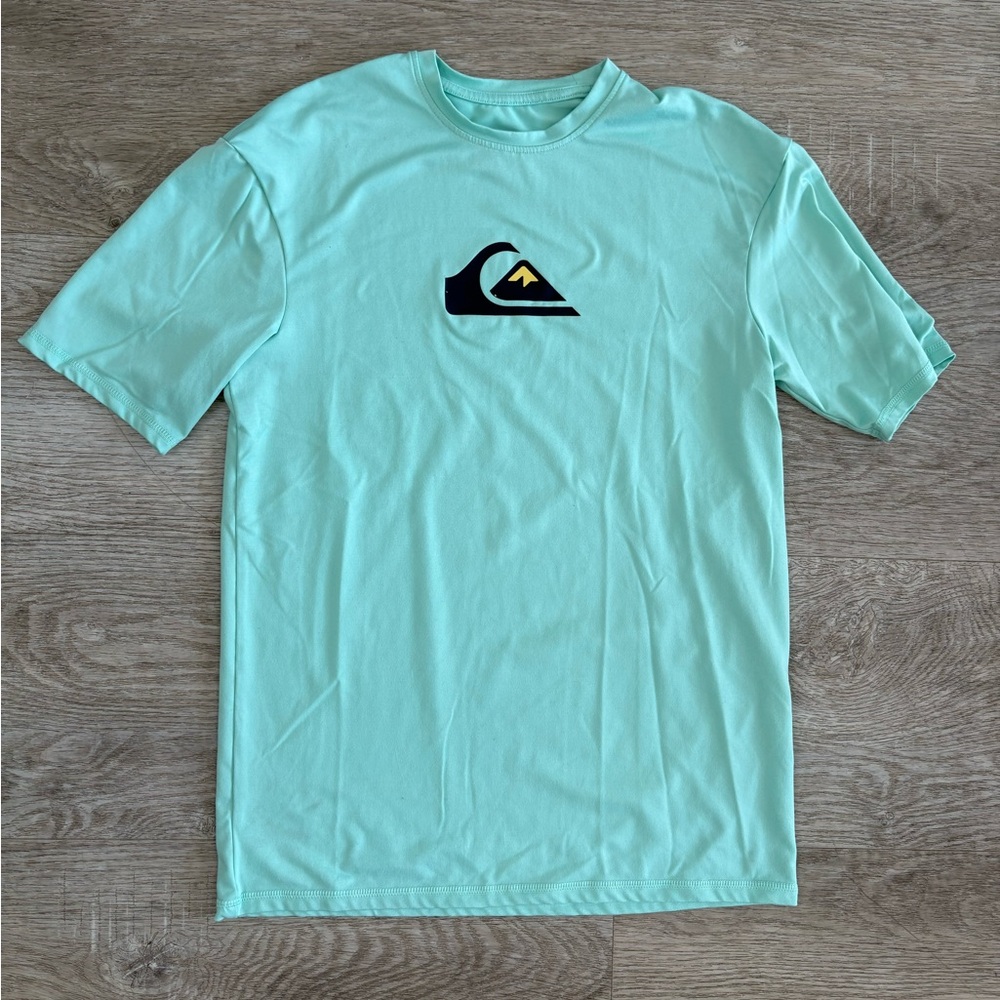 Quicksilver Teal SwimShirt Youth XL